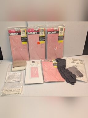 Panyhose and Knee High Hosiery Lot Assorted Colours Secret & Avon NEW